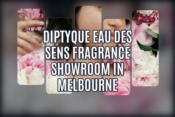 Diptyque Eau des Sens fragrance showroom in Melbourne